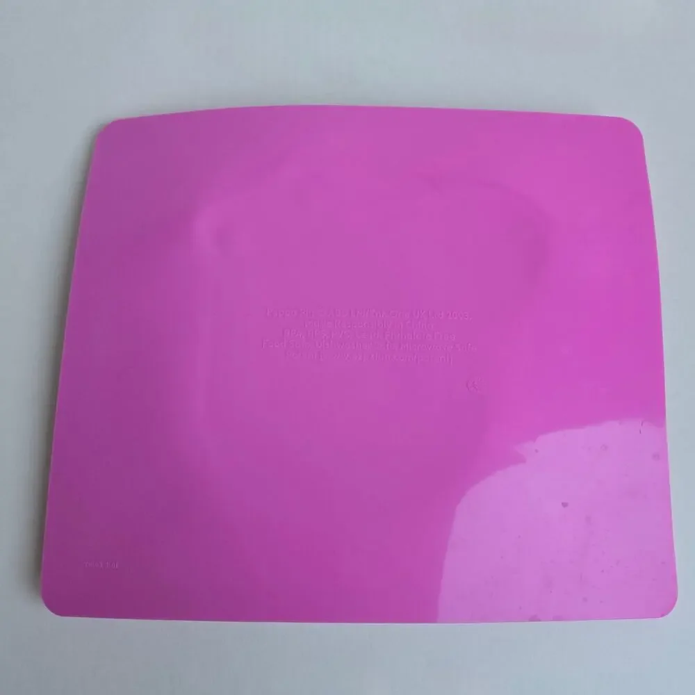 Peppa Pig Plate EZ PZ Pink Silicone Toddler Place Mat Bowl Cartoon Character